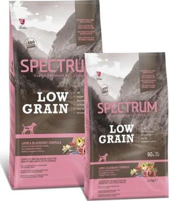 Spectrum Low Grain Orta ve Büyük Irk Yetişkin Köpekler Için Kuzulu ve Yaban Mersinli 2.5Kg