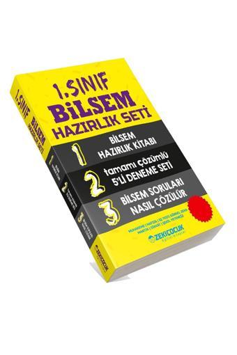 Zeki Çocuk Yayınları 1. Sınıf Bilsem Hazırlık Seti - Zeki Çocuk Yayınları