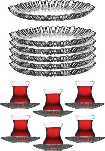 Paşabahçe Aurora 18 Parça Çay Pasta Seti 10512-95961 267 Fma269095 Fma294233