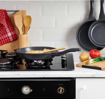 Thermoad 3'Lü Granit Tava Seti - 20 Cm + 24 Cm + 28 Cm