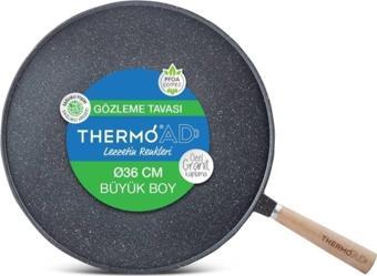 Thermoad Alüminyum Döküm Granit Kaplama 36 Cm Gözleme Tava