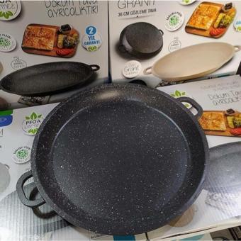 Thermoad Granit Döküm 36 Cm Gözleme (Bazlama) Tavası Gri