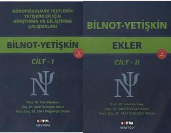 Bilnot - Yetişkin (2 Cilt Takım) - Sirel Karakaş - Eğitim Yayınevi