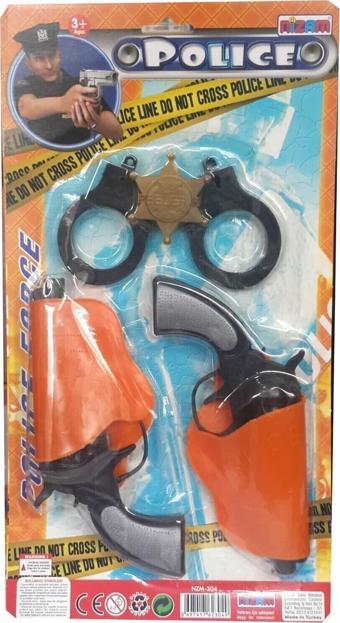 Toys Nizam 304 Oyuncak 2'li Polis Seti