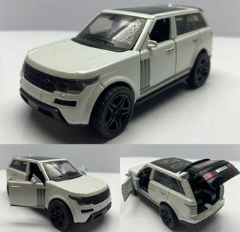 Hepsilazım Diecast Metal Oyuncak Araba Range Rover Jip 12.5 Cm Çek Bırak Model Araba Bagaj Açılır