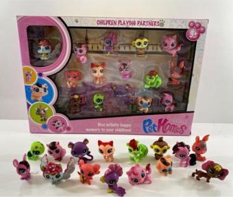 Kardelen Minişler Ailesi 15 Parça Minişler - Littlest Pet Homes Minişler - Petshops Ailesi