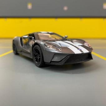 Kinsmart 2017 Ford Gt 1/36 Ölçek Diecast Metal Model Araba Çek Bırak Araba Oyuncak Araba