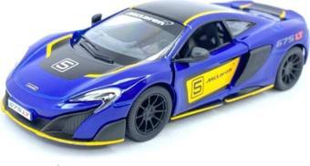 Kinsmart Mclaren 675lt (modifiyeli) - Çek Bırak 5inch. Lisanslı Model Araba, Oyuncak Araba 1:36