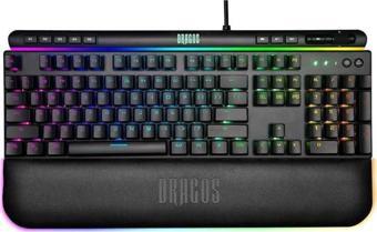 Dragos Infinity Pro INF500P USB Kablolu Full Rgb Makro Gaming Klavye Mekanik Red Switch Mekanik RGB