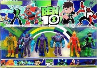 Suden Ben10 Oyuncak Karakterler Ateştopu Benten 6 Lı Set