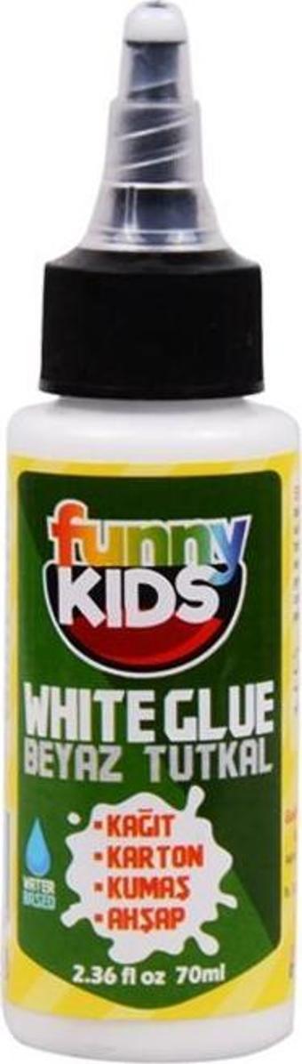 Funny Kids Beyaz Tutkal 70ml