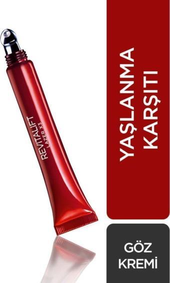 L'Oréal Paris Revitalift Lazer X3 Göz Bakım Kremi