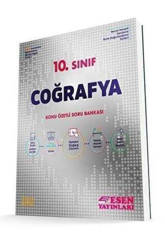 Esen Yayınları 10. Sınıf Coğrafya Konu Özetli Soru Bankası - Esen Yayıncılık - Eğitim