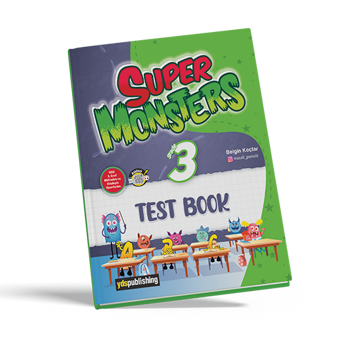 Yds Publishing Yayınları 3. Sınıf Süper Monsters Test Book  - YDS Publishing