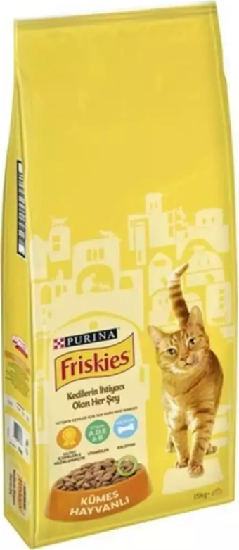 Friskies Kümes Hayvanlı Yetişkin Kedi Maması 15 Kg