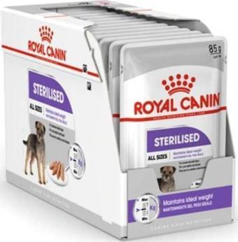 Royal Canin Sterilised Loaf Yaş Köpek Maması 12 Adet 85 gr