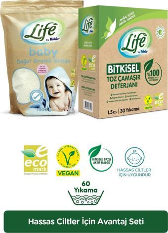 Life by Fakir Baby Granül Sabun ve Toz Deterjan Avantaj Seti