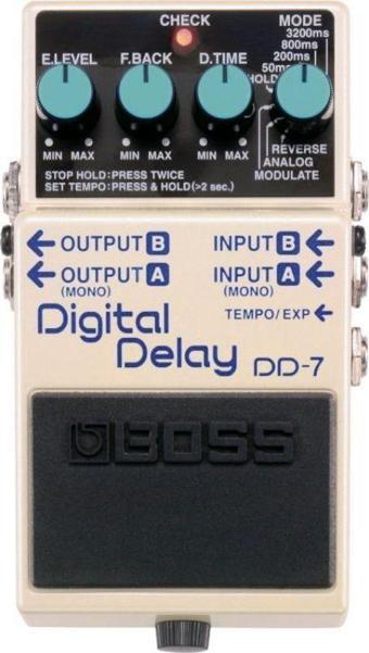 Boss DD-7 Digital Delay Elektro Gitar Analog Pedal