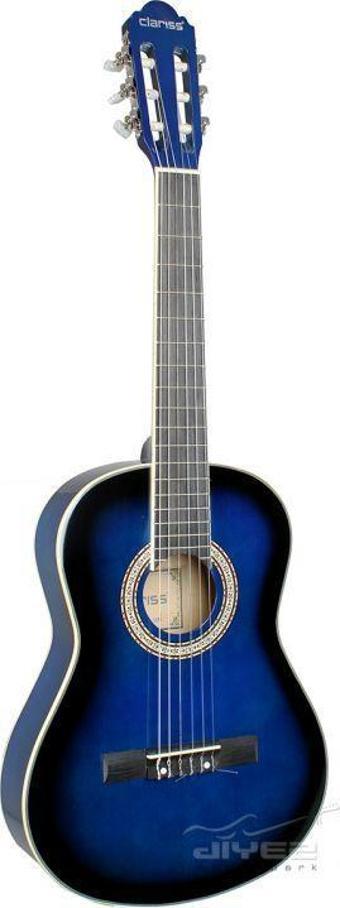 Clariss CCG50 BL 3/4 Junior Klasik Gitar (Taşıma Çantası Hediyeli)