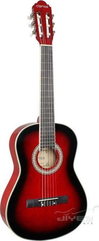 Clariss CCG50 RD 3/4 Junior Klasik Gitar (Taşıma Çantası Hediyeli)