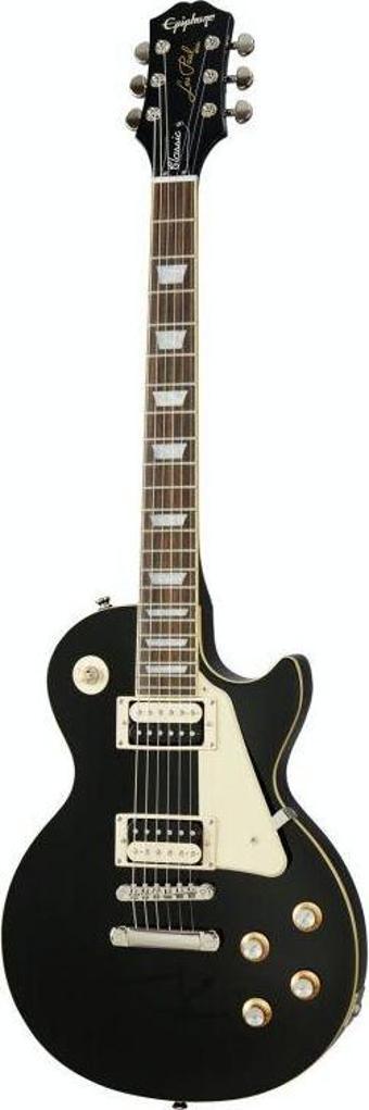 Epiphone Les Paul Classic Elektro Gitar (Ebony)