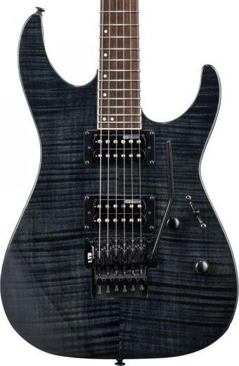 ESP LTD M-200FM Flame Black Elektro Gitar