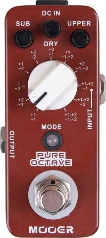 Mooer MOC1 Pure Octave Pedalı