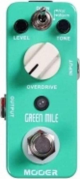 Mooer MOD1 Green Mile Overdrive Pedalı