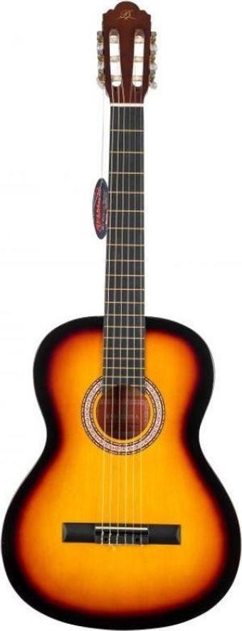 BARCELONA LC 3900 BS Brown Sunburst Klasik Gitar