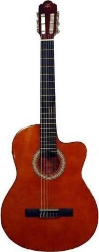 Barcelona LC 3900 CYW Kahverengi Cutaway Klasik Gitar