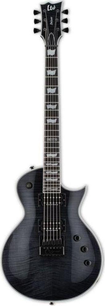 ESP LTD EC-1000FM See Thru Black Evertune Elektro Gitar