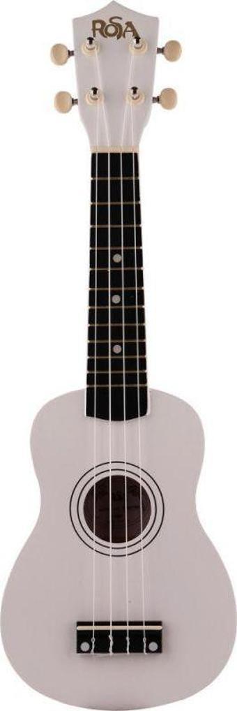 Rosa RU002-WH Soprano Ukulele (Beyaz)