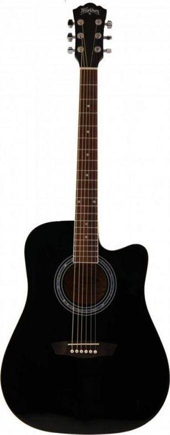 Washburn WA90CEB Elektro Akustik Gitar