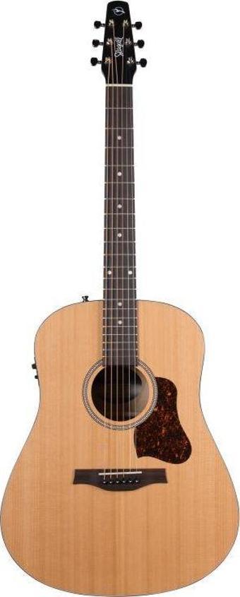 Seagull S6 Original Presys II Elektro Akustik Gitar (Natural)