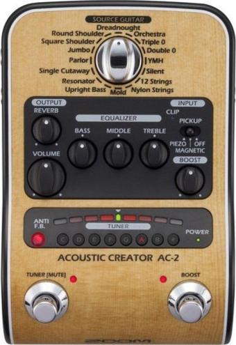 Zoom AC-2 Akustik Creator Efekt Pedalı