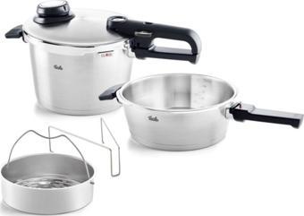 Fissler Vitaquick Premium 4,5+2,5 Litre Düdüklü Tencere