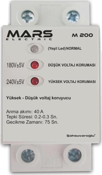 Mars Voltaj Koruyucu - Elektronik Cihaz Koruyucu -  M200