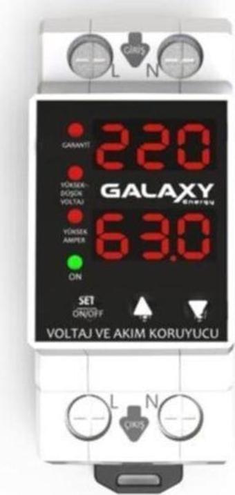 Galaxy Energy D220 Daire Voltaj Ve Akım Koruyucu