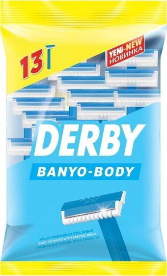 Derby Tıraş Bıçağı Banyo Body 10+3