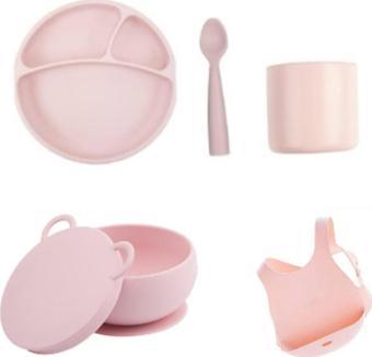 Oioi 5 Parça Pembe Silikon Set