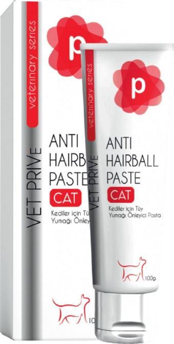 Vet Prive Anti Hairball Kedi Paste 100Gr