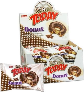 Elvan Today Donut Kek Kakaolu 35 gr. 24 Adet (1 Kutu)