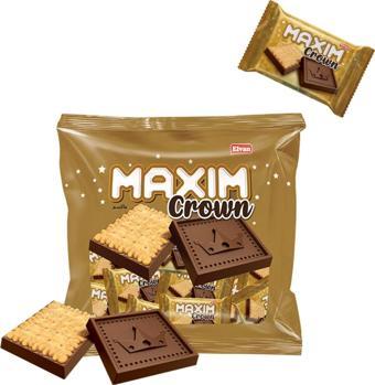 Elvan Maxim Crown Kakaolu Bisküvi 275 gr. (1 Poşet)