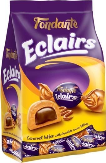 Elvan Fondante Eclairs Caramel Toffee 1000 gr. (1 Poşet)