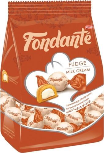 Elvan Fondante Sütlü Fudge 1000 gr. (1 Poşet)