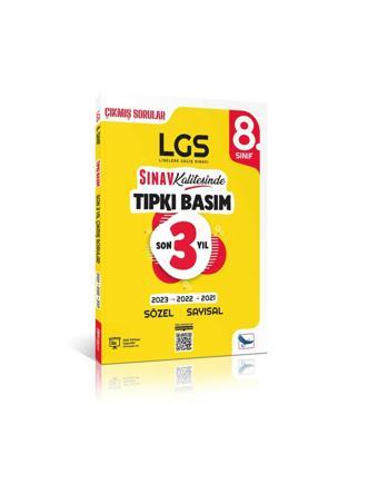 Sınav Yayınları Sınav Kalitesinde 8. Sınıf LGS Son 3 Yıl Tıpkı Basım Çıkmış Sorular ve Çözümleri - Sınav Yayınları