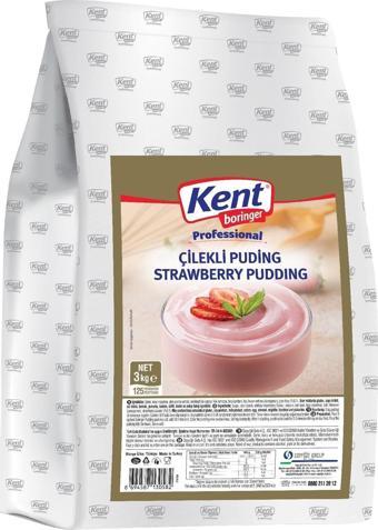 Kent Boringer Çilekli Puding 3 Kg