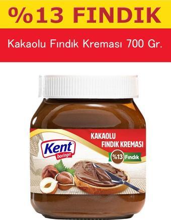 Kent Boringer Kakaolu Fındık Kreması 700 Gr.