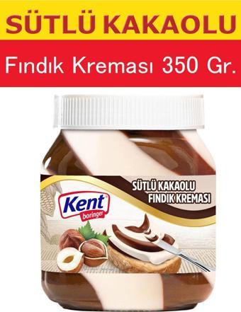 Kent Boringer Kb Sütlü Kakaolu Fındık Kreması-Çift Renkli 350 Gr