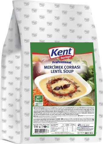 Kent Boringer Mercimek Çorbası 3 Kg